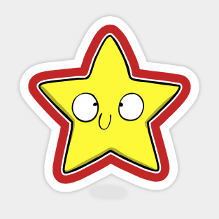 A derpy Starman Sticker